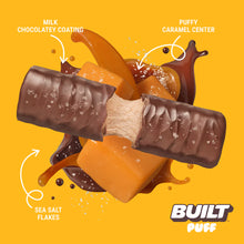 Load image into Gallery viewer, Built Bar - Milk Chocolate Salted Caramel Puff Protein bar - 1.41 oz graphic