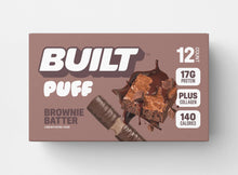 Load image into Gallery viewer, Built Bar - Brownie Batter Puff Protein bar - 1.41 oz 12-count box
