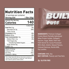 Load image into Gallery viewer, Built Bar - Dark Chocolate Brownie Batter Puff Protein bar - 1.41 oz