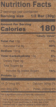 Load image into Gallery viewer, Hu Kitchen Paleo Simple Dark Chocolate  bar 2.1 oz nutrition