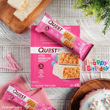 Load image into Gallery viewer, Quest Nutrition Birthday Cake Protein Bar - 2.12 oz 12 count case 2