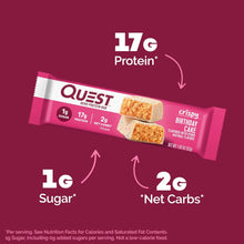 Load image into Gallery viewer, Quest Nutrition Birthday Cake Protein Bar - 2.12 oz ingredient benefits