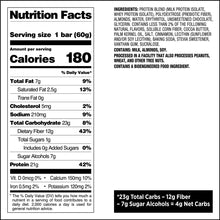 Load image into Gallery viewer, Quest Nutrition S'Mores Protein Bar - 2.12 oz nutrition
