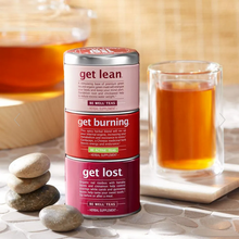 Load image into Gallery viewer, Republic of Tea Get Lost Stackable Tea Tin, 42 CT