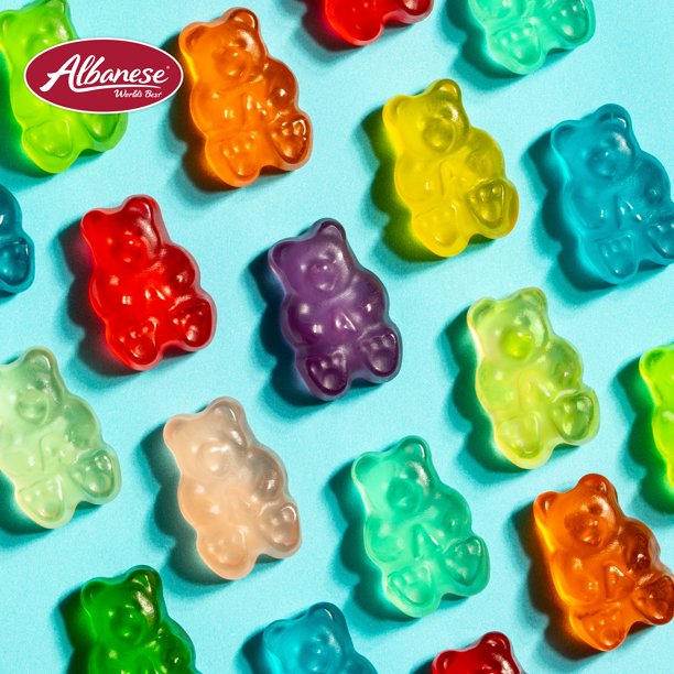 Albanese Gummi Bears, 12 Flavor - 7.5 oz