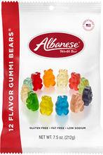 Load image into Gallery viewer, Albanese 12 Flavor Gummi Bears® - 7.5 oz