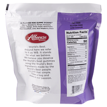 Load image into Gallery viewer, Albanese 12 Flavor Mini Gummi Worms® - 36 oz Back