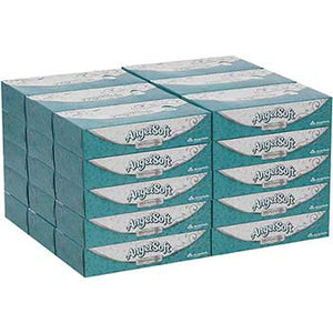 Angel Soft Premium Facial Tissues, Cube or Flat Box