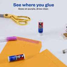 Load image into Gallery viewer, Avery® Permanent Glue Stic, 1.27 oz, Applies Purple, Dries Clear