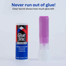 Load image into Gallery viewer, Avery® Permanent Glue Stic, 1.27 oz, Applies Purple, Dries Clear