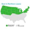 Load image into Gallery viewer, Sunny Lawn Grass Seed Blend planting map
