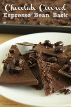 Load image into Gallery viewer, Bazzini Dark Chocolate Espresso Beans Bark