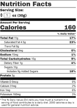 Load image into Gallery viewer, Bazzini Milk Chocolate Cashews - Nutrition
