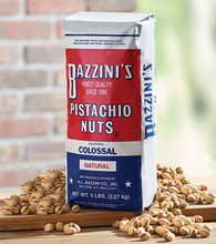 Load image into Gallery viewer, Bazzini - Pistachios Colossal - Natural in Shell - 1 lb or 5 lb Bag