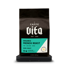 Load image into Gallery viewer, Caffe Vita Organic French Roast Coffee - 12 oz