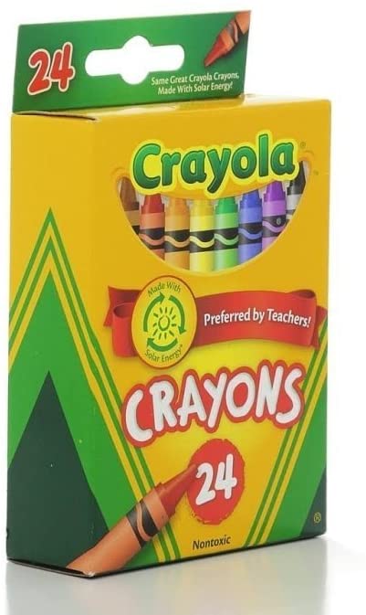 Crayola Crayons 24 Colors (Pack of 4)