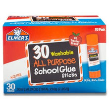 Load image into Gallery viewer, Elmer`s Washable School Glue Stick - 0.24 oz - 2, 4 or 30 Count
