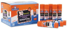 Load image into Gallery viewer, Elmer`s Washable School Glue Stick - 0.24 oz - 2, 4 or 30 Count