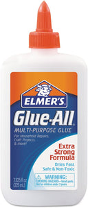 Elmer`s White Glue All - 4oz, 8oz, 128oz