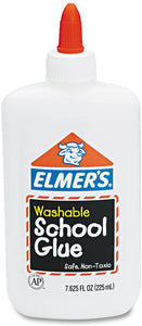 Elmers Washable School Glue 7.625oz