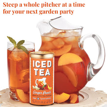 Load image into Gallery viewer, Republic of Tea Ginger Peach Iced Tea - Garden Party