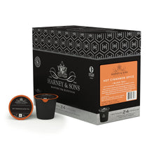 Load image into Gallery viewer, Harney & Sons Hot Cinnamon Spice Tea K-Cups 24 Count