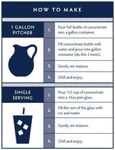 Load image into Gallery viewer, La Colombe Cold Brew Brazilian Concentrate Instructions