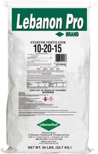 Load image into Gallery viewer, Lebanon Pro Starter Fertilizer 10-20-15 - 50 lbs