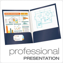 Load image into Gallery viewer, Oxford Laminated 2-Pocket Folders