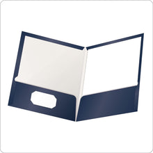 Load image into Gallery viewer, Oxford Laminated Portfolio, 2-Pocket, 9 x 12, 1 or 25 Count