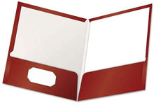 Load image into Gallery viewer, Oxford Laminated Portfolio, 2-Pocket, 9 x 12, 1 or 25 Count