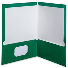 Load image into Gallery viewer, Oxford Laminated Portfolio, 2-Pocket, 9 x 12, 1 or 25 Count