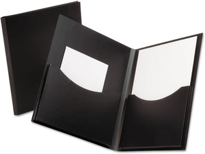 Oxford Plastic 2-Pocket Portfolio, 9 x 12, 100-Page or 200-Page Capacity