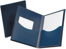 Load image into Gallery viewer, Oxford Plastic 2-Pocket Portfolio, 9 x 12, 100-Page or 200-Page Capacity
