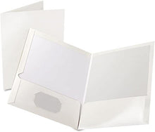 Load image into Gallery viewer, Oxford Laminated Portfolio, 2-Pocket, 9 x 12, 1 or 25 Count