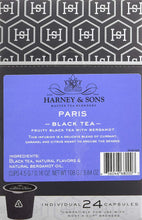 Load image into Gallery viewer, Harney & Sons Paris Black Tea K-Cups description