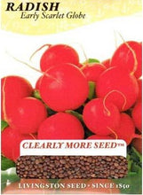 Load image into Gallery viewer, Radish Early Scarlet Globe