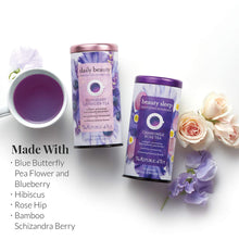 Load image into Gallery viewer, Republic of Tea Daily Beauty Botanical Blueberry Lavender Herbal Tea is made with