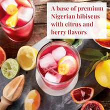 Load image into Gallery viewer, Republic of Tea Hibiscus Sangria Iced Herbal Tea - ingredients