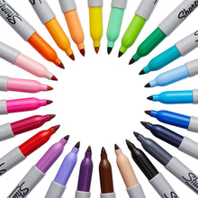 Load image into Gallery viewer, Sharpie 75846 Permanent Markers, Fine Point - 24 Count