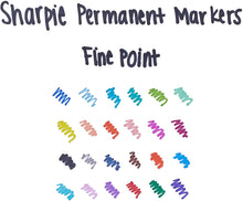 Load image into Gallery viewer, Sharpie 75846 Permanent Markers, Fine Point - 24 Count