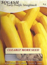 Load image into Gallery viewer, Squash - EARLY PROLIFIC STRAIGHTNECK