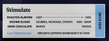 Load image into Gallery viewer, Greater Goods - Stimulate - Dark Blend Coffee
