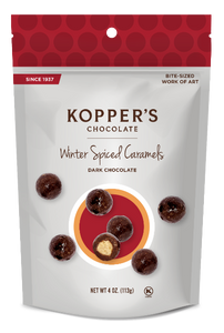 Koppers - Winter Spice Dark Chocolate Caramels