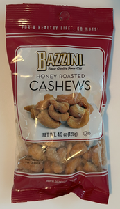 Bazzini Honey Roasted Cashews - 4.5 oz