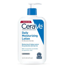 Load image into Gallery viewer, Cerave Daily Moisturizing Lotion for Normal to Dry Skin 16 oz