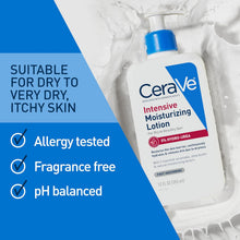 Load image into Gallery viewer, CeraVe Intensive Moisturizing Lotion for Dry to Very Dry Skin, Allergy Tested