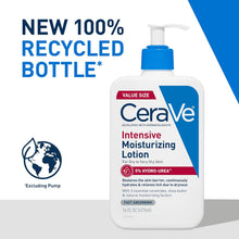 Load image into Gallery viewer, CeraVe Intensive Moisturizing Lotion for Dry to Very Dry Skin, recycled bottle
