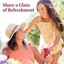Load image into Gallery viewer, Republic of Tea Hibiscus Sangria Spice Herbal Iced Tea enjoyment