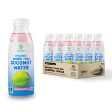 Load image into Gallery viewer, Copra Organic Young Thai Coconut Water 16 oz 6 pack